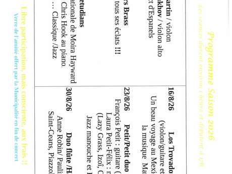 Les Estivales de Saint Romain