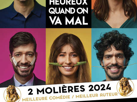 C'est pas facile d'être heureux quand on va mal