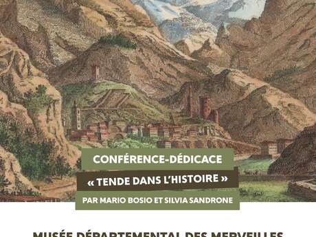 Conférence-dédicace "Tende dans l'histoire"