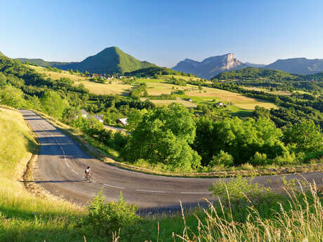 Montée cyclo du Col des prés