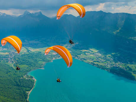 Vol biplace prestige parapente - 45 min
