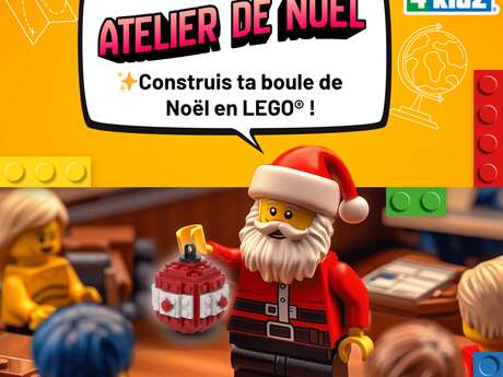 Atelier de Noël - Bricks 4 Kidz