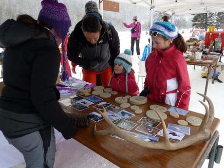 Atelier traces du Parc national des Ecrins