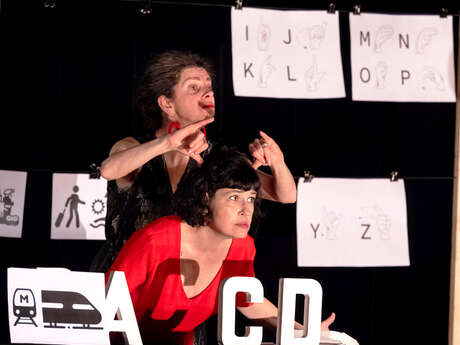 Théâtre spectacle "Les mots qu'on ne me dit pas"