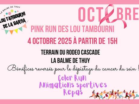 Pink run des Lou Tambourni - Octobre Rose