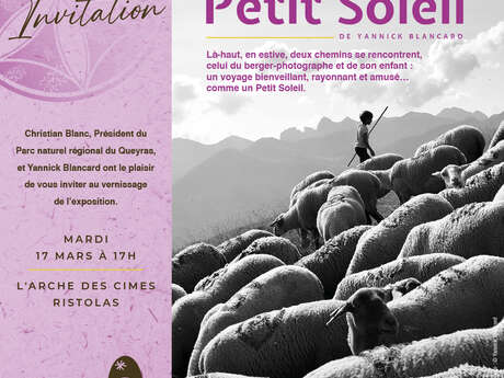 Vernissage de l'exposition "Petit Soleil" de Yannick Blancard