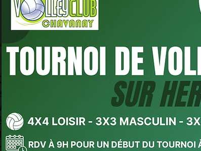 Tournoi de Volley sur herbe
