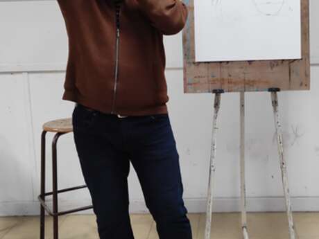 Atelier de dessin d’après modèle vivant