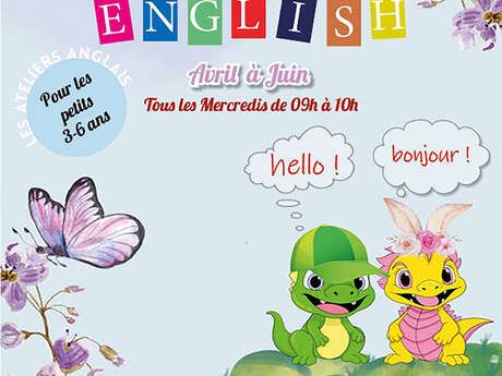 Ateliers Anglais d'Avril à Juin 2026