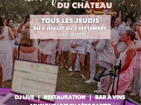 Chateau Sainte Roseline - After du Chateau - Soirée Blanche