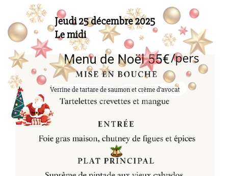 Menu de Noël