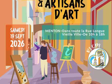 Journée des peintres et artisans d'art dans la rue Longue