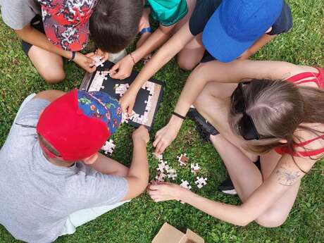 Chasse au trésor au château