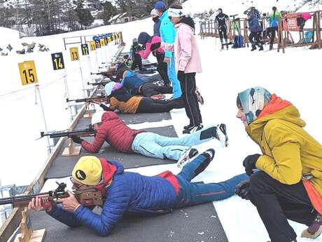 Cours de biathlon 10m
