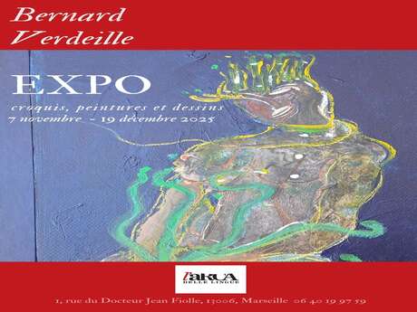 Exposition de peintures, croquis et dessins de Bernard Verdeille