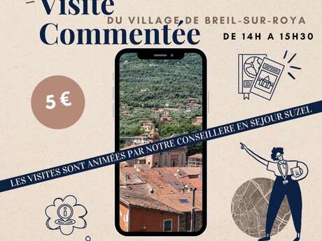 Visite commentée du village de Breil-sur-Roya