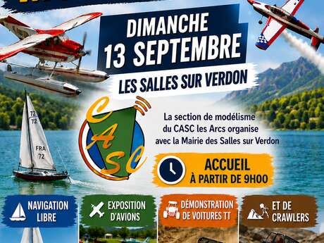 Fête du lac de Sainte-Croix - journée modélisme