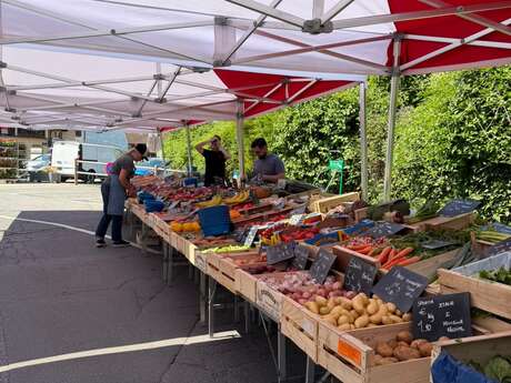 Chedde-Markt in Passy