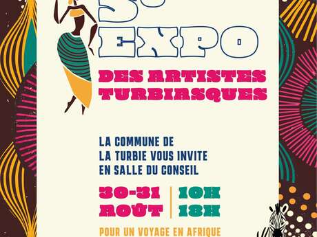 5ème exposition des artistes Turbiasques : "Voyage en Afrique"