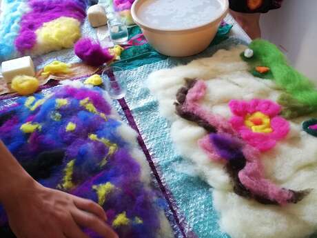 Atelier laine feutrée