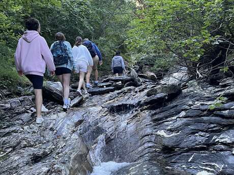River hiking