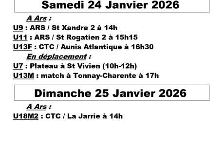 Matchs de basket - Union Sportive Arsaise