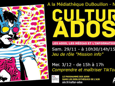 Cultur'Ados - Comprendre et maîtriser Tik Tok