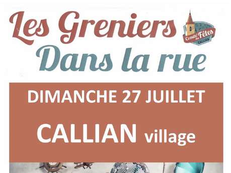 Callian vide ses greniers