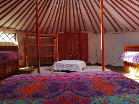 Une Yourte à Saint Martin de Pallières