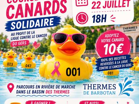 Course de Canards Solidaire aux Thermes de Barbotan