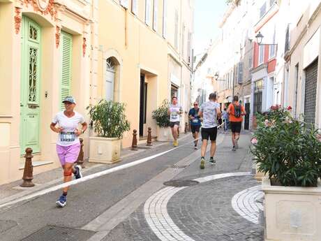 Reconnaissance du parcours de l'urban Trail