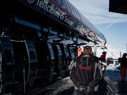 Les coulisses de Val d'Isère - Machinerie du TC10 Solaise