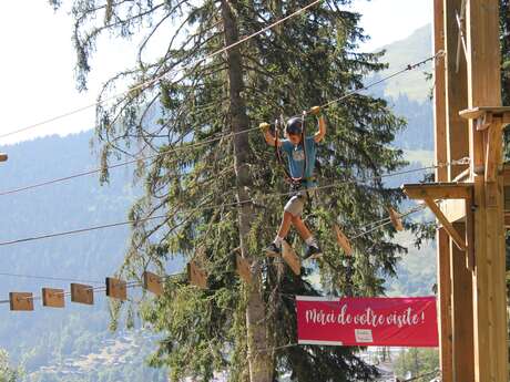 Sentier suspendu et contes au coin du feu
