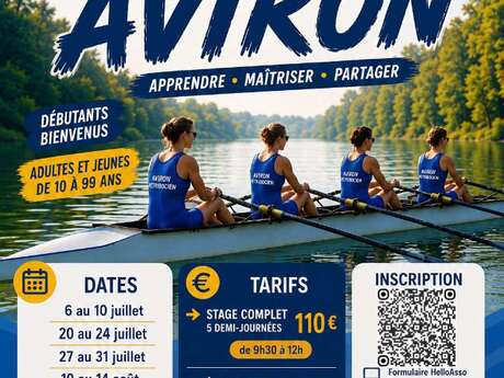 Stages découverte Aviron