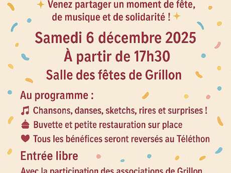 Le Cabaret du Téléthon 2025