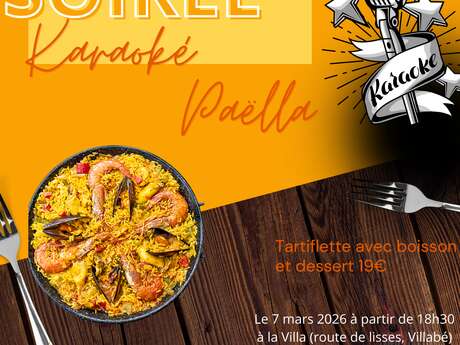 Soirée Karaoké et Paëlla