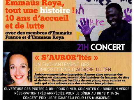 Table ronde et concert au resto paysan
