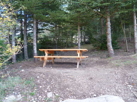 Aire de pique-nique du Col du Cayron