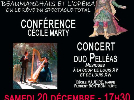 Conférence et Concert : Beaumarchais et l'opéra ou le rêve du spectacle total