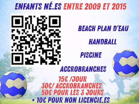 Stage té Handball multi activités