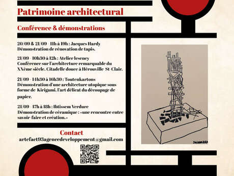 Journées du patrimoine - Artefact 93