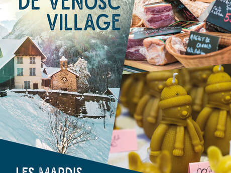 The small market of Venosc