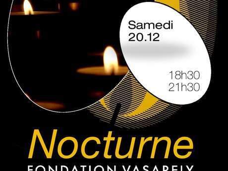 Exposition - Nocturne Fondation Vasarely