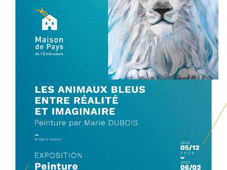 Exposition - Les animaux bleus : Entre réalité et imaginaire