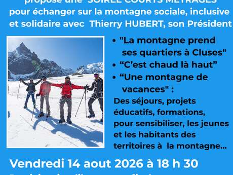 Soirée solidaire avec l’association «En passant par la montagne» au Centre Culturel de la Gorge