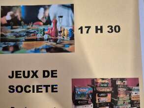 Soirée jeux de société