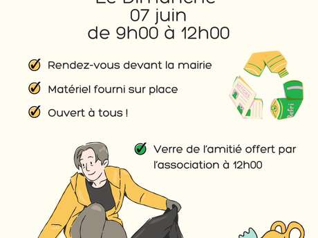 Journée solidaire : Ramassage des déchets