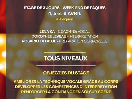 Stage intensif Chant & Interprétation