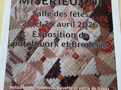 Exposition de patchwork et broderies