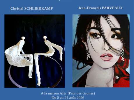 Exposition Villecroz'art : Christel Schlierkamp et Jean-François Parveaux